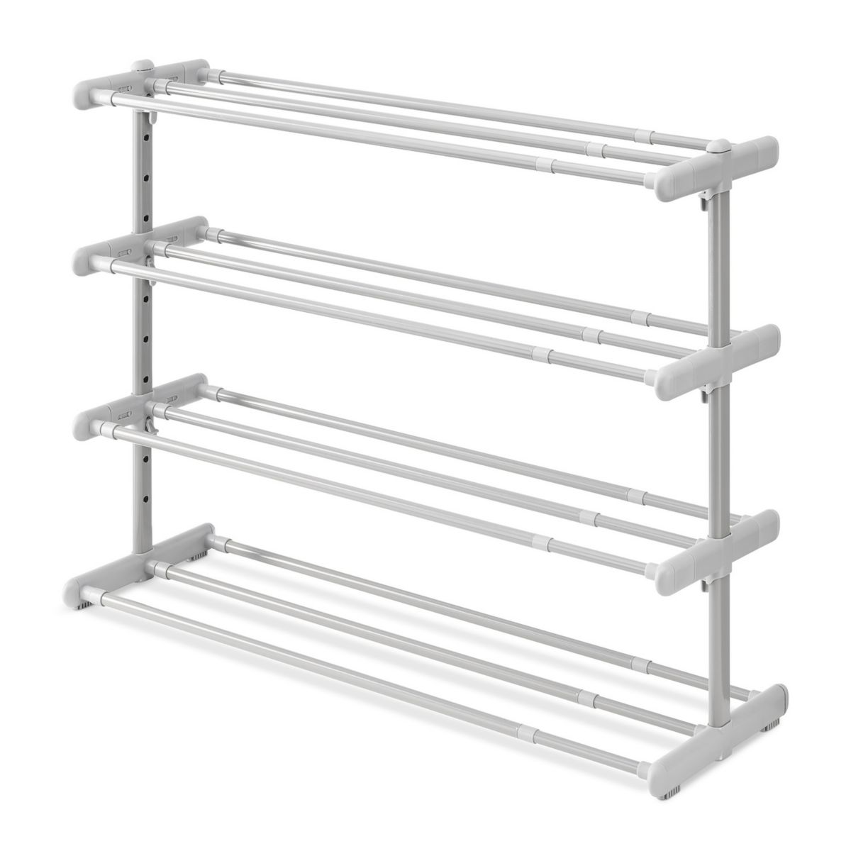 Whitmor 4-Tier Extendable Shoe Rack Whitmor