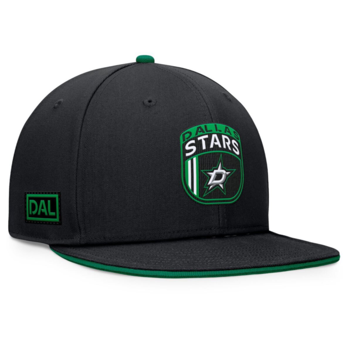 Кепка Fanatics Black Dallas Stars 2024 NHL Draft Snapback Fanatics Brands - White Label