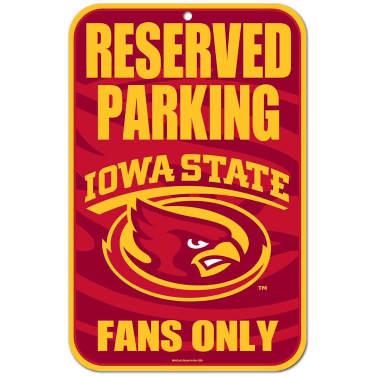 WinCraft Iowa State Cyclones 11&#34; x 17&#34; Indoor/Outdoor Sign Unbranded