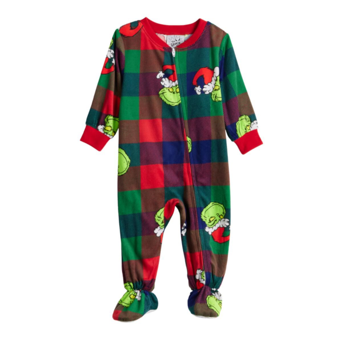 Детские Пижамы Licensed Character Baby Jammies For Your Families® Как Гринч Украл Рождество Licensed Character