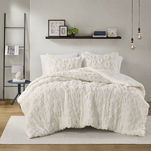 Intelligent Design Sophie Animal Chenille Duvet Cover Set Intelligent Design