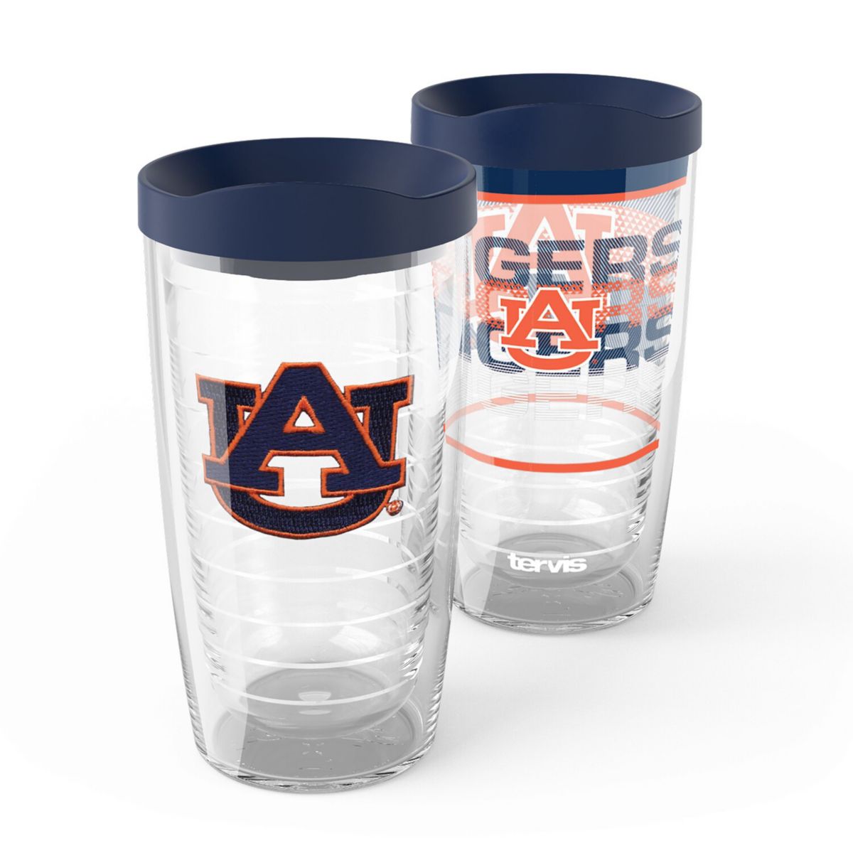 Tervis Auburn Tigers 2-Pack 16oz. Competitor & Emblem Tumbler Set Tervis