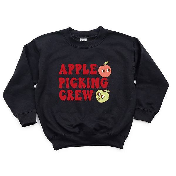 Детский Свитшот The Juniper Shop Cartoon Apple Picking Crew The Juniper Shop