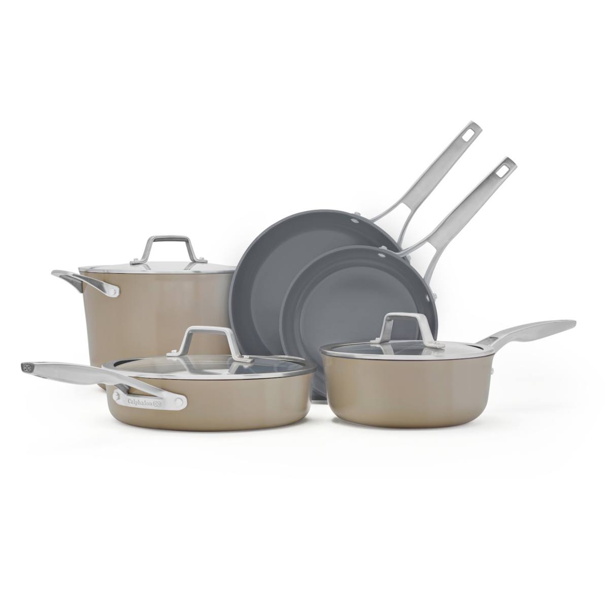 Calphalon® Premier Ceramic Nonstick 8-pc. Cookware Set CALPHALON