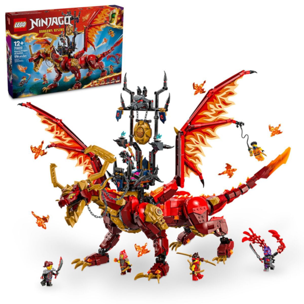 Игровой набор Lego NINJAGO Source Dragon of Motion 71822 (1716 деталей) Lego