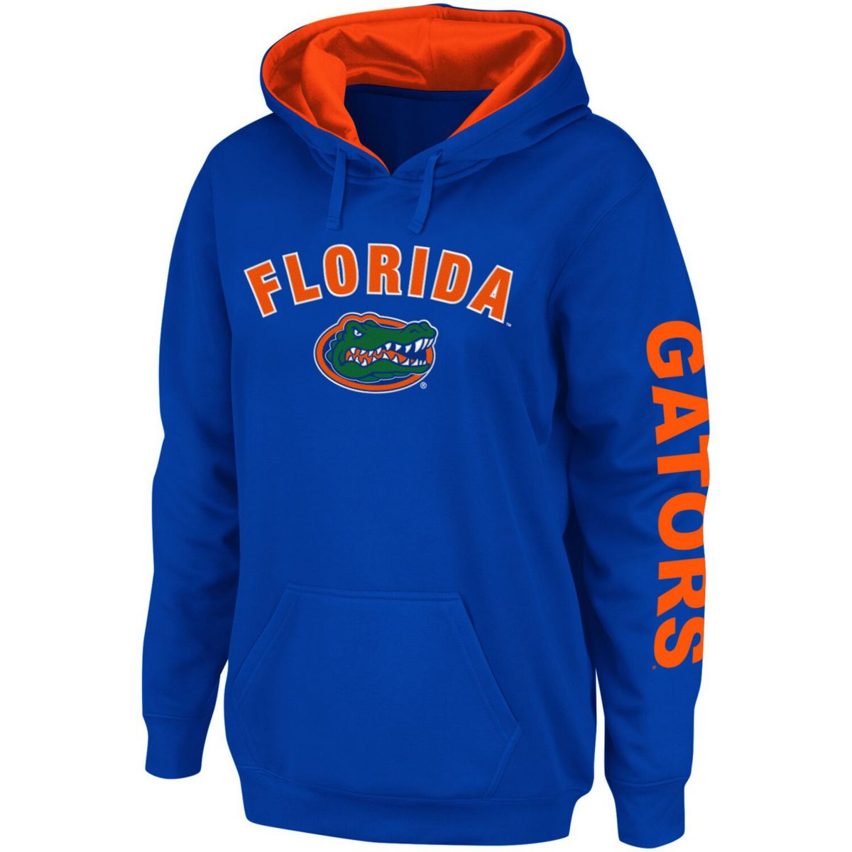 Женский худи Colosseum Royal Florida Gators с капюшоном и флисовой подкладкой Loud and Proud Colosseum