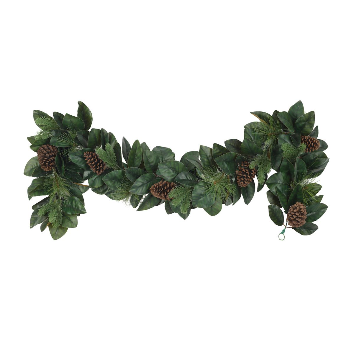 Puleo International Inc. 6-ft. Magnolia Leaves & Pine Cones Artificial Garland Puleo International Inc.