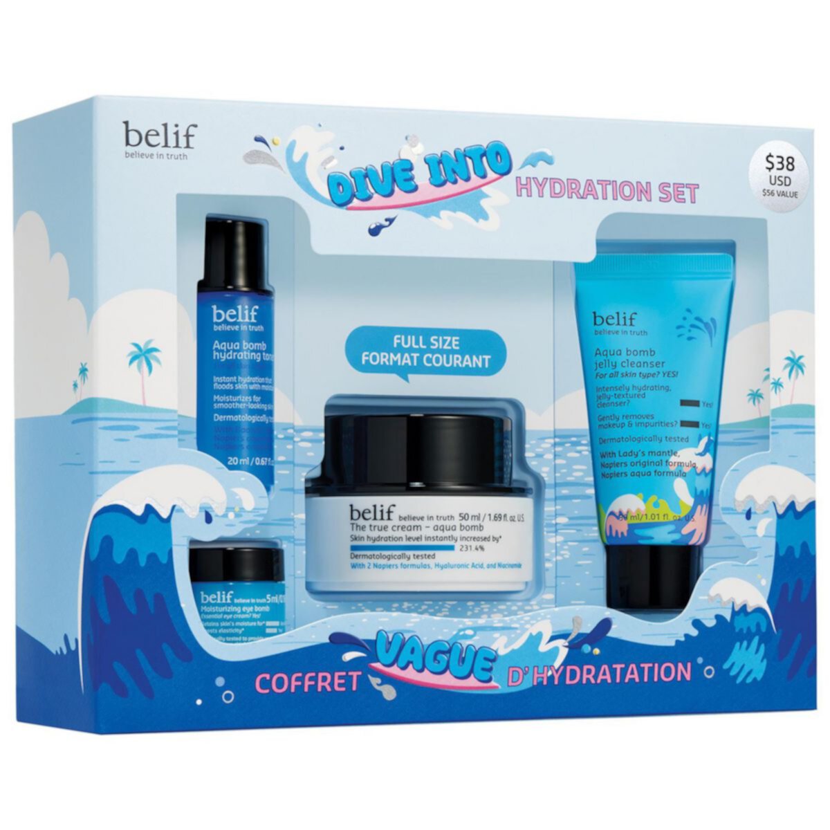 belif Dive Into Hydration Set Belif