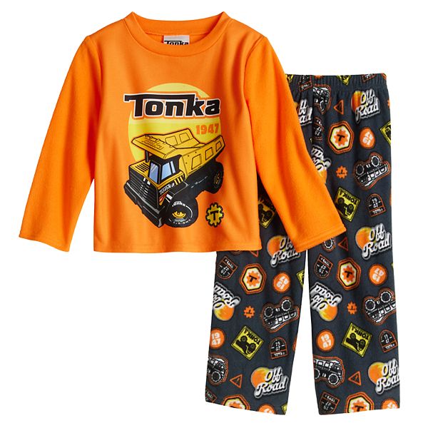 Детская пижама Tonka из 2-х частей: футболка и брюки с длинными рукавами для мальчиков Licensed Character