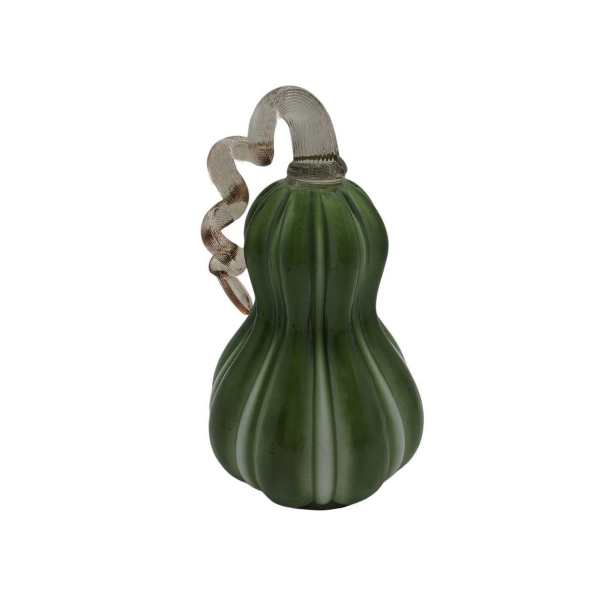 Celebrate Together™ Fall Green Stripe Glass Gourd Celebrate Together