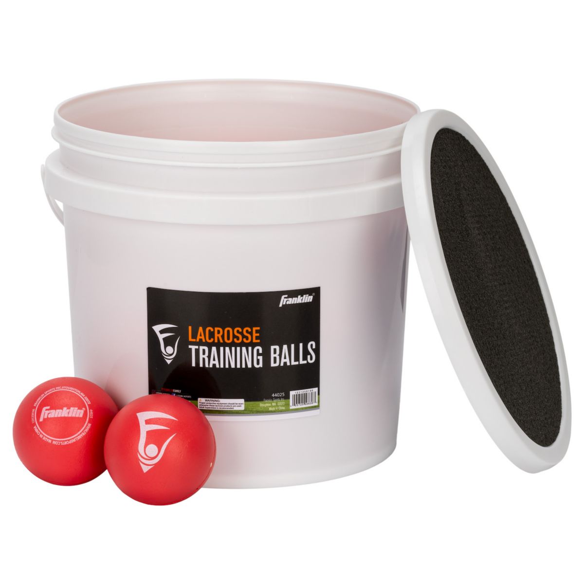 Мяч для упражнений Franklin Sports Soft Training Lacrosse Ball Bucket 20-pk. Franklin Sports