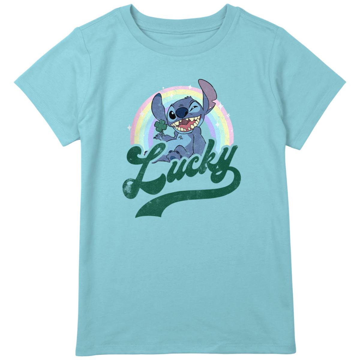 Детская Футболка Licensed Character Disney's Lilo & Stitch Lucky Stitch Licensed Character