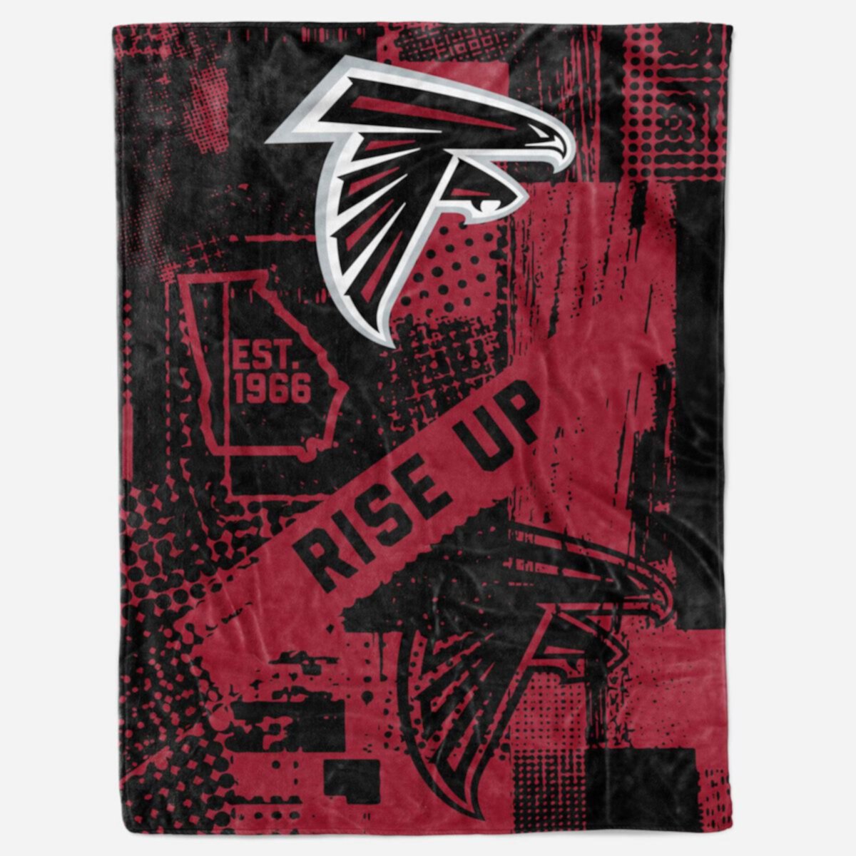 Atlanta Falcons 60&#34; x 80&#34; Hometown Blanket Logo Brand