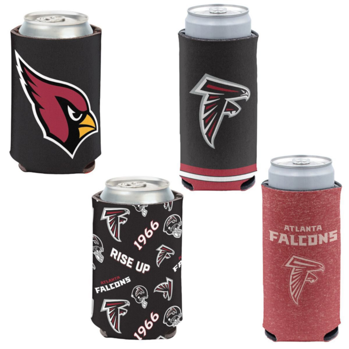 Портативный холодильник и термосумка WinCraft Atlanta Falcons 4-Pack 12oz. Wincraft