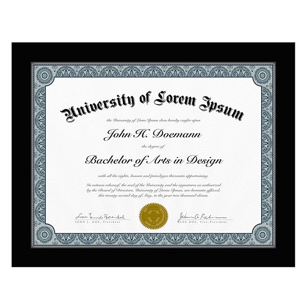 Americanflat 8.5-in. x 11-in. Diploma Frame Americanflat