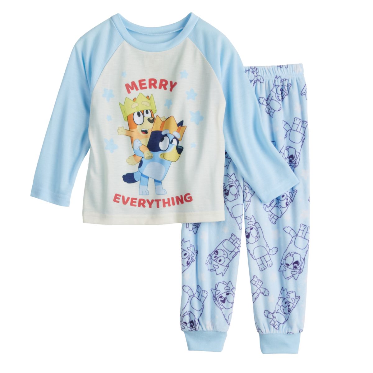 Детские пижамы Licensed Character  Toddler Jammies For Your Families® Bluey Top & Bottoms Pajama Set Licensed Character