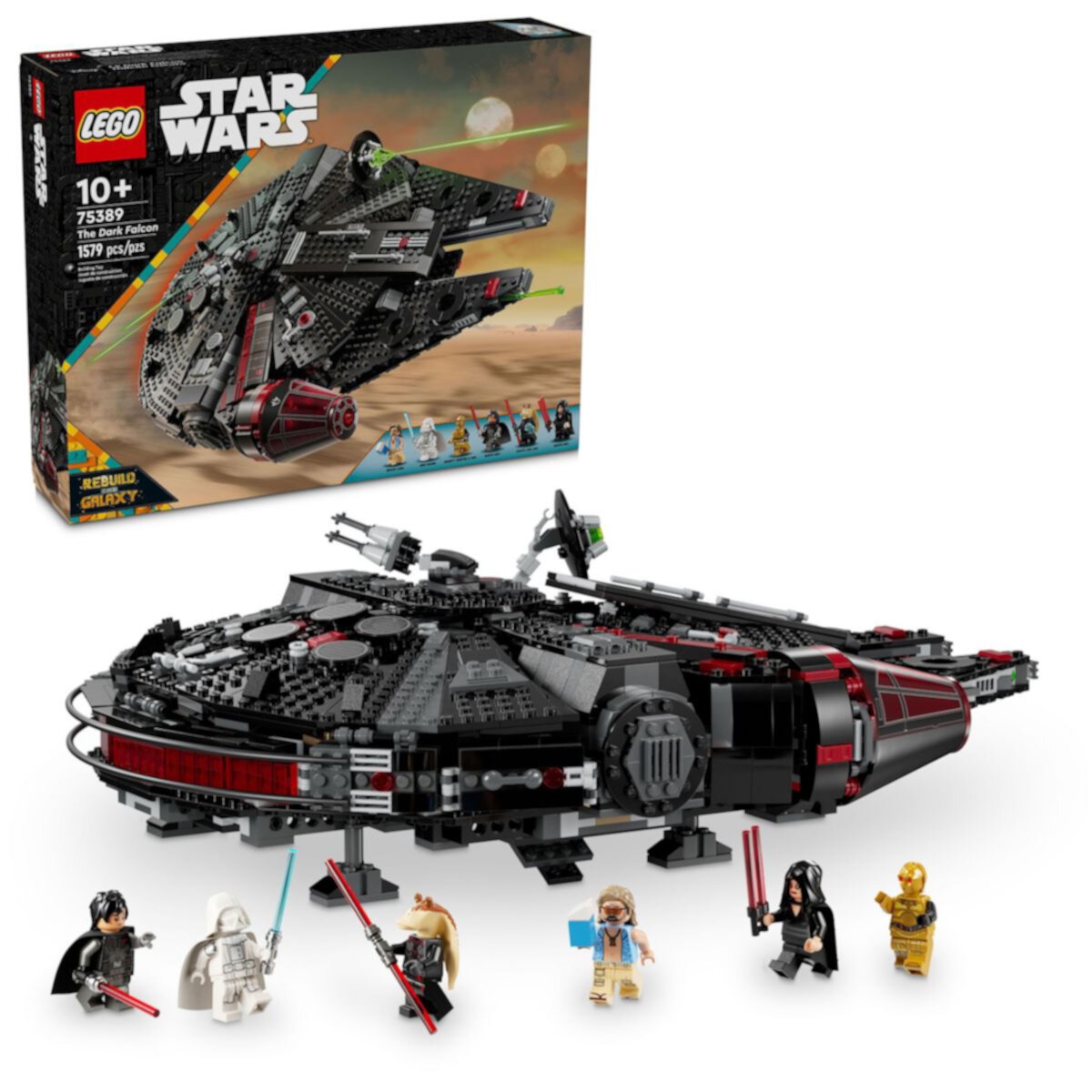 Игровой набор Lego Star Wars Темный Фалкон 75389 (1579 деталей) Lego