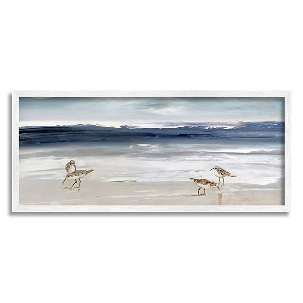 Stupell Home Decor Sandpipers Sea Framed Wall Art Stupell Home Decor