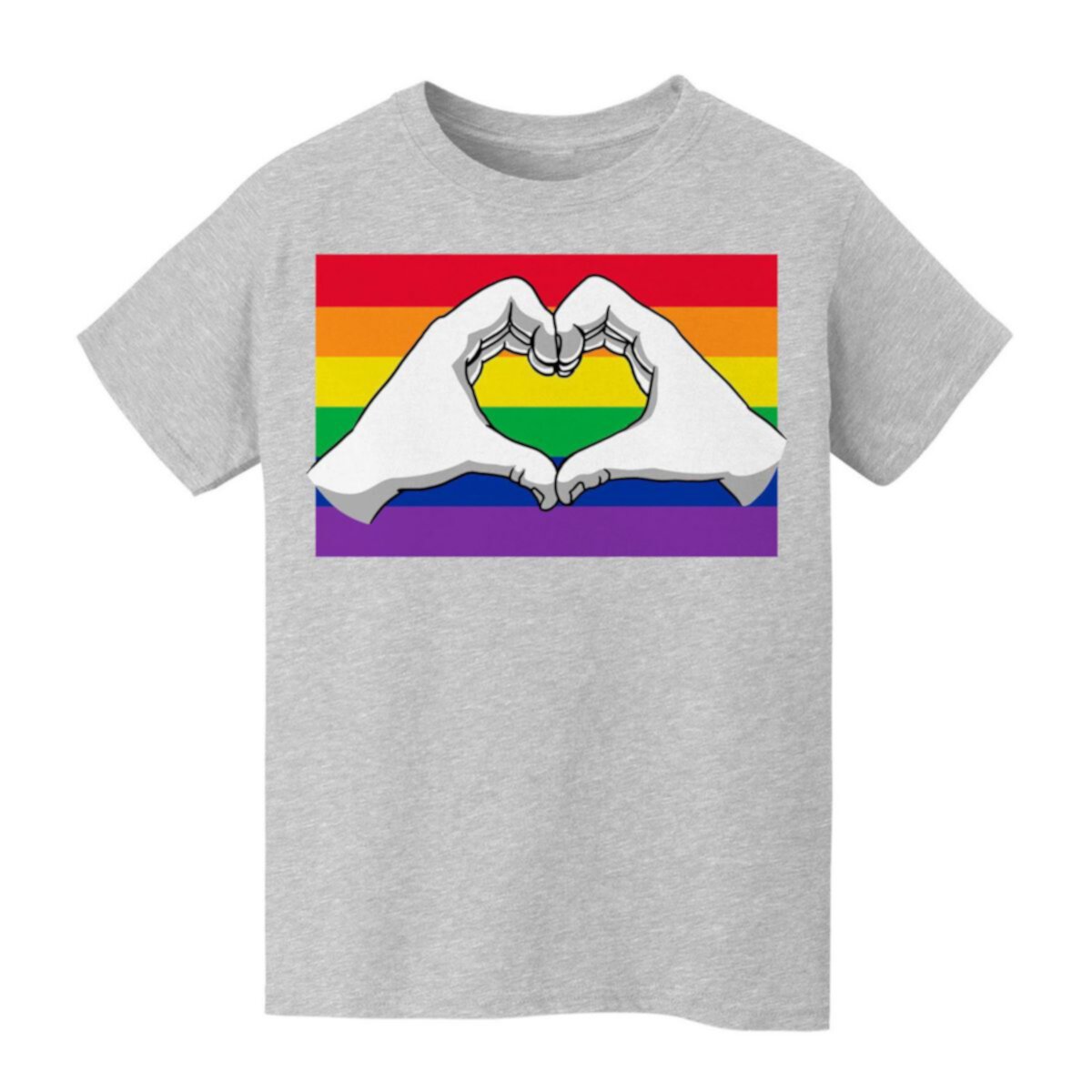 Детская Футболка COLAB89 Pride Love Hands COLAB89