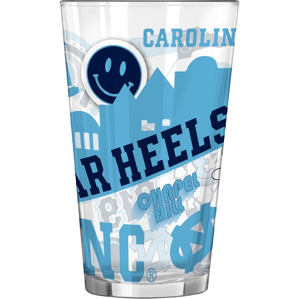 North Carolina Tar Heels 16oz. Native Pint Glass Unbranded