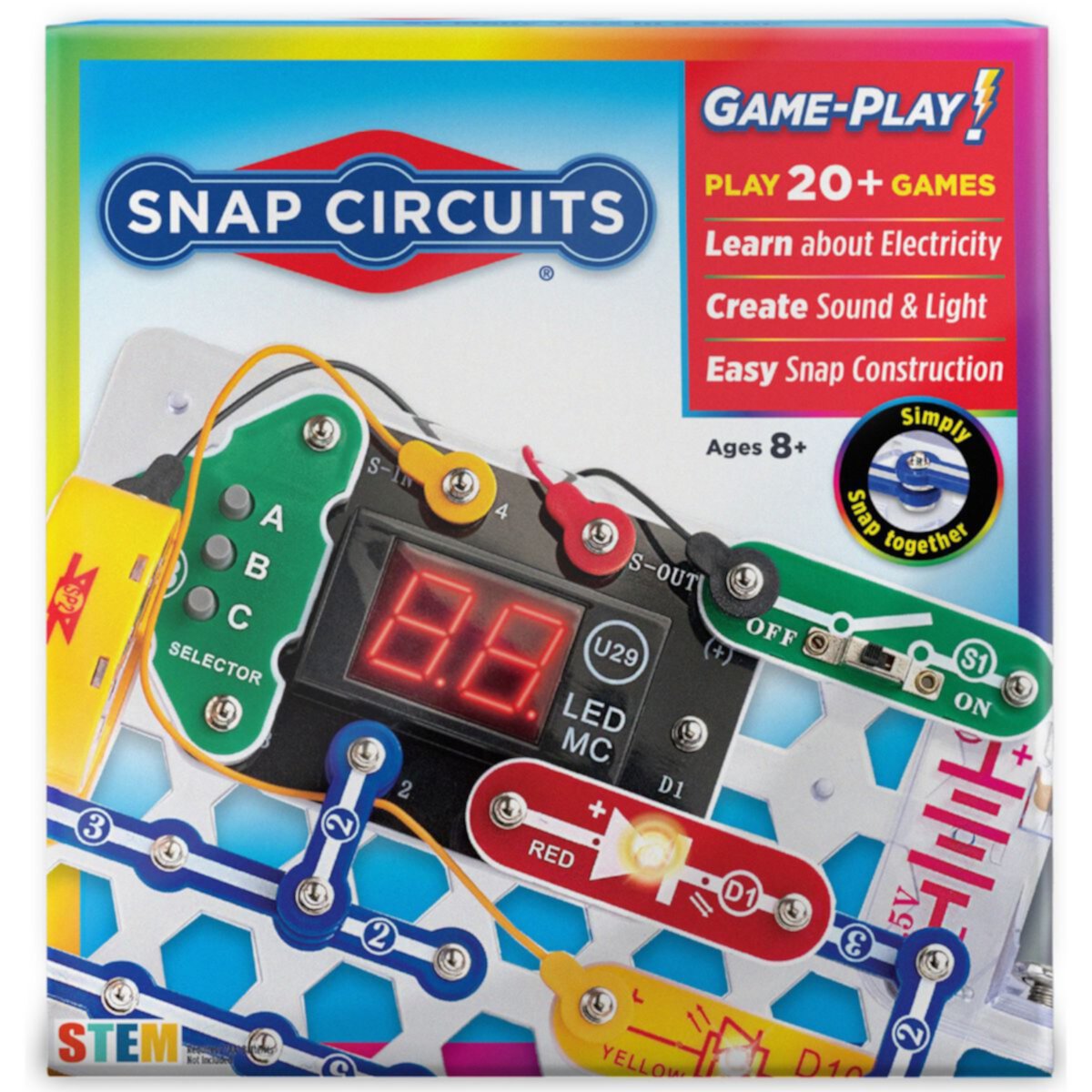 Elenco Snap Circuits Game Play STEM Educational Toy Elenco