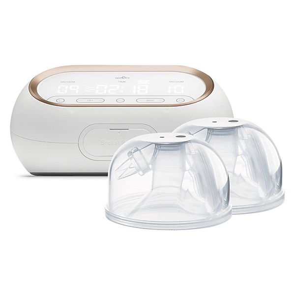 Spectra® On-The-Go Plus SG Portable & CaraCups Wearable Milk Collection Hands Free Inserts Spectra