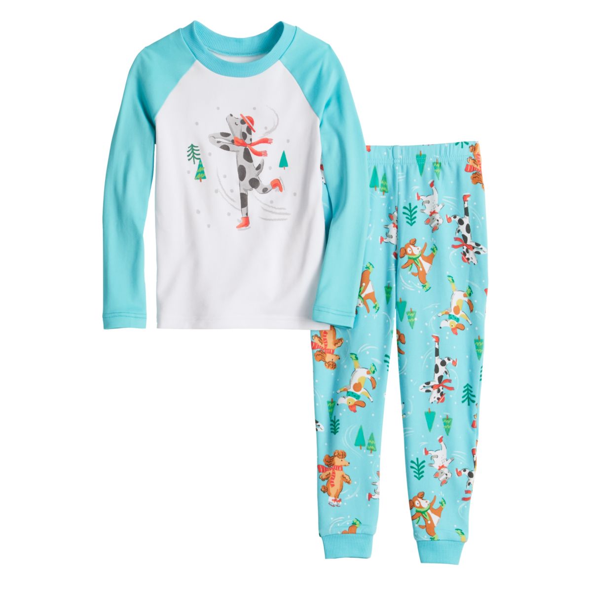 Детские пижамы Jammies For Your Families Комплект с собачьей тематикой для девочек Jammies For Your Families