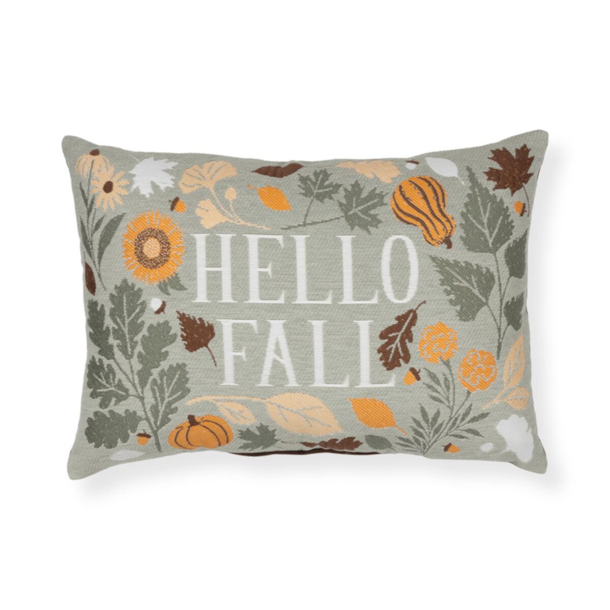 Celebrate Together™ Fall Green Hello Fall Tapestry Throw Pillow Celebrate Together