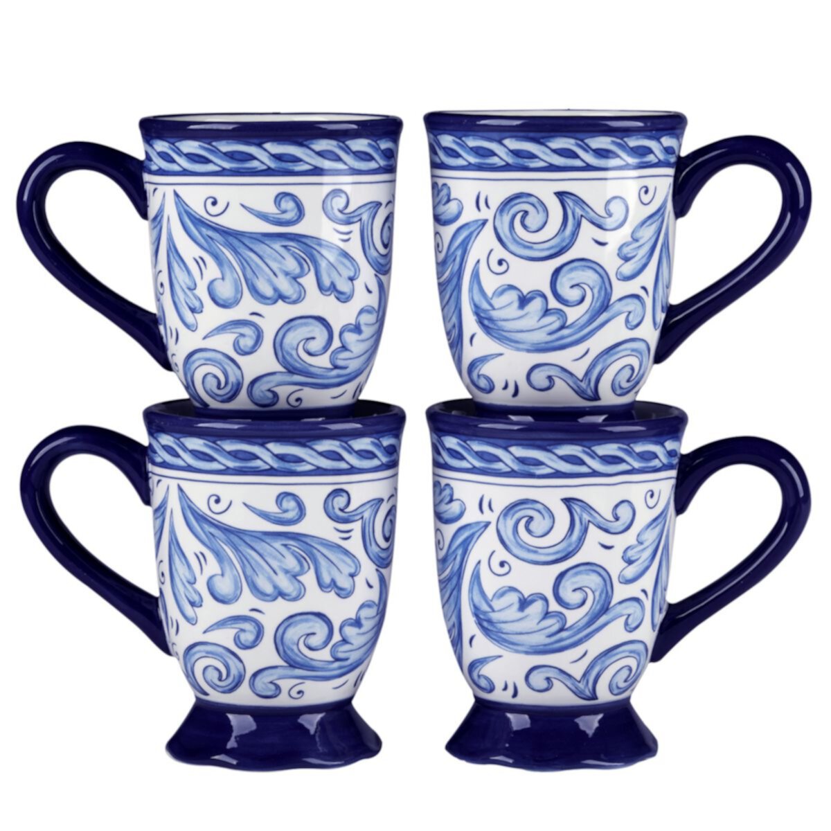 Certified International 4-Piece Veranda Mug Set Certified International