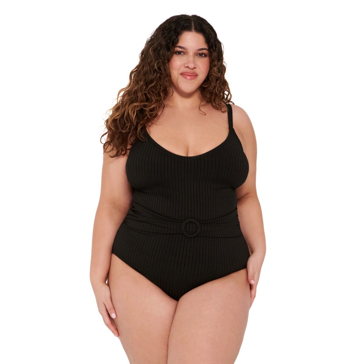 Женский Слитной купальник Freshwater Plus Size Freshwater