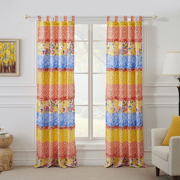 Greenland Home Fashions Skylar Set of 2 Window Curtain Panels Greenland Home Fashions