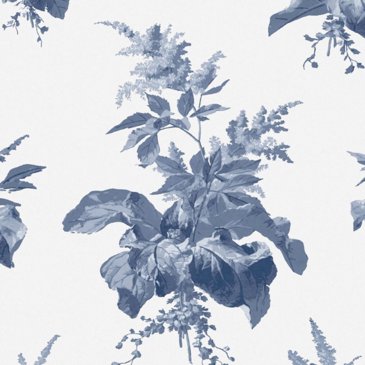 Laura Ashley Narberth Midnight Seaspray Wallpaper Laura Ashley