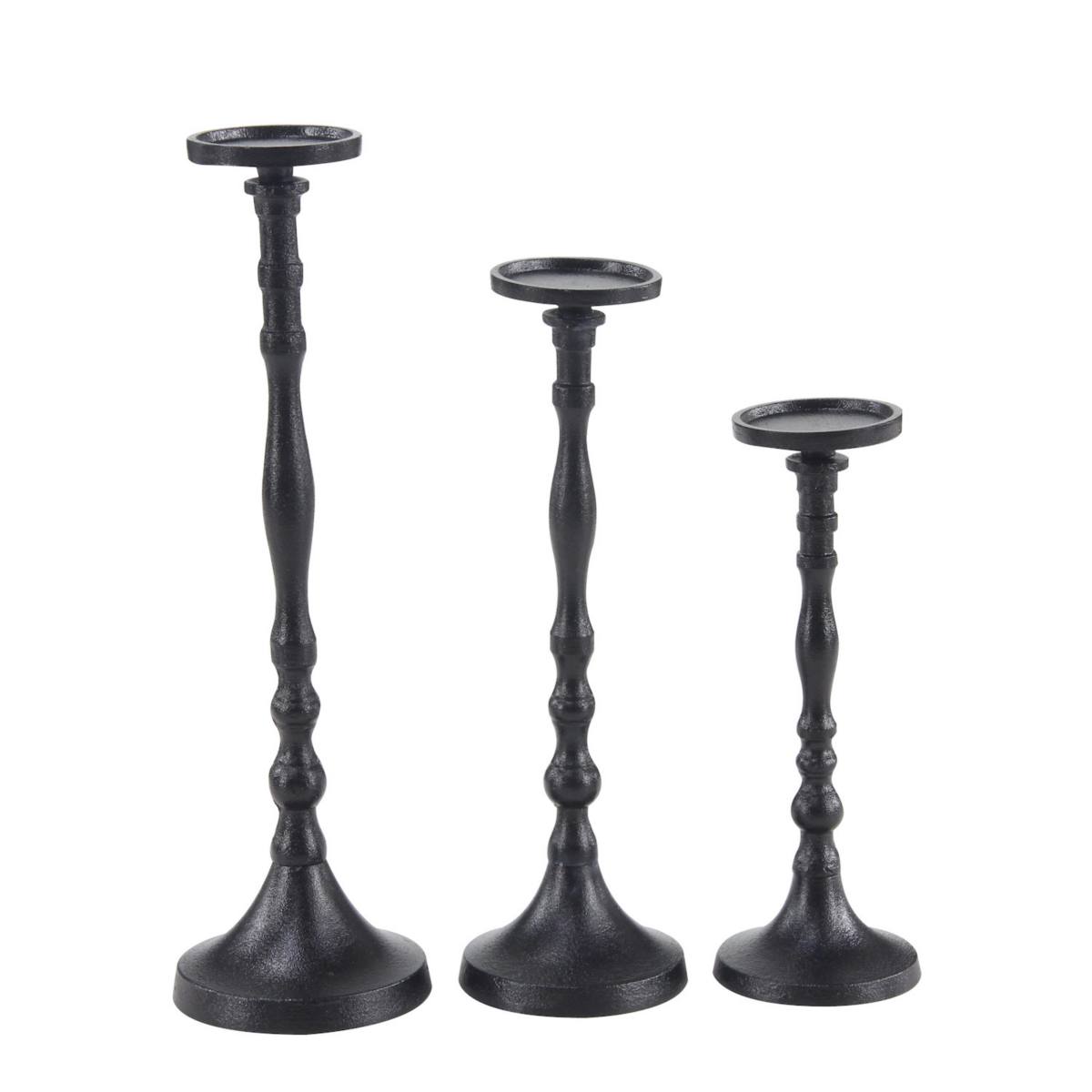 Stella & Eve Slim Industrial Candle Holder Floor Decor 3-piece Set Stella & Eve