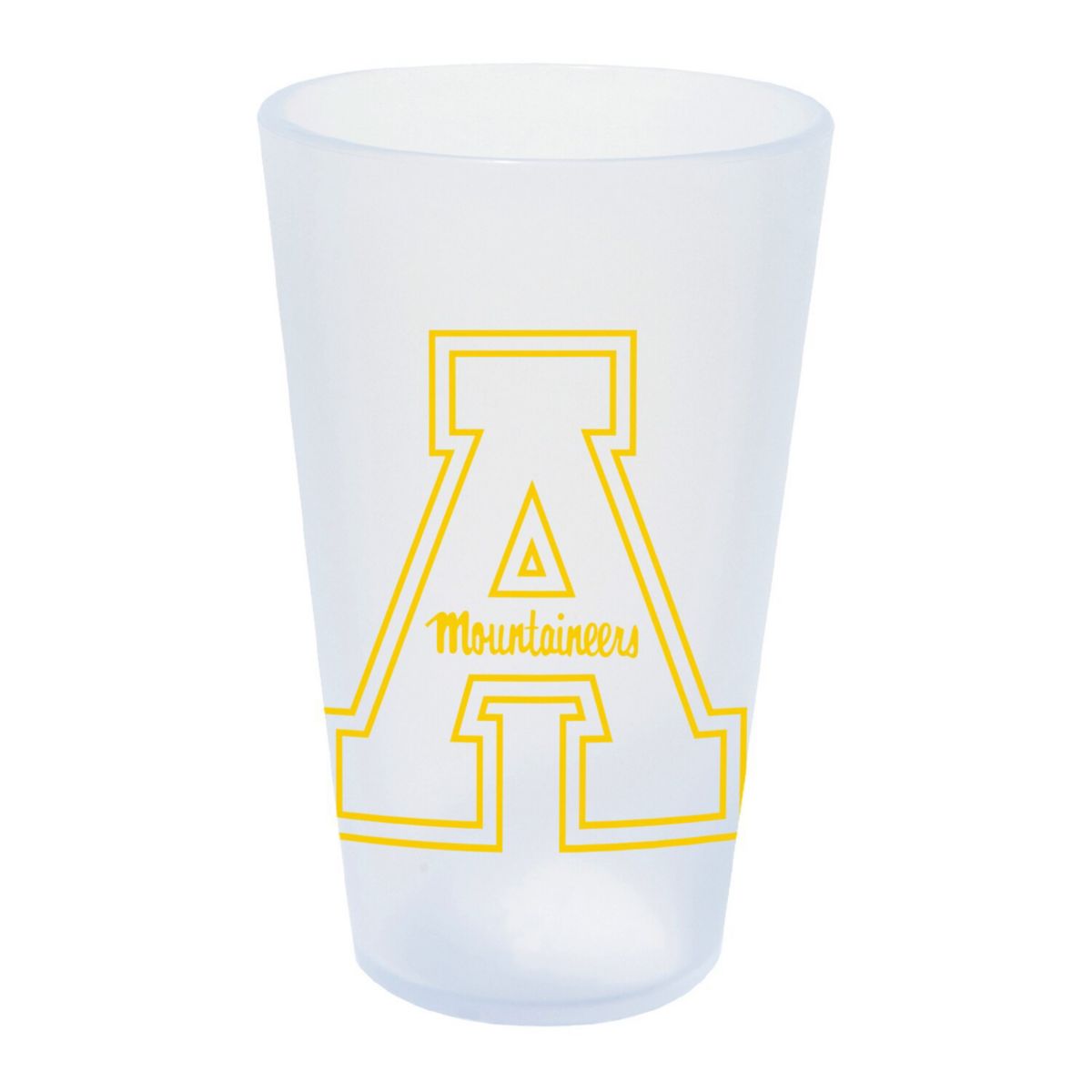 WinCraft Appalachian State Mountaineers 16oz. Icicle Silicone Pint Glass Wincraft