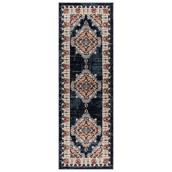 Gertmenian Alor Khelo Medallion Runner Rug Gertmenian