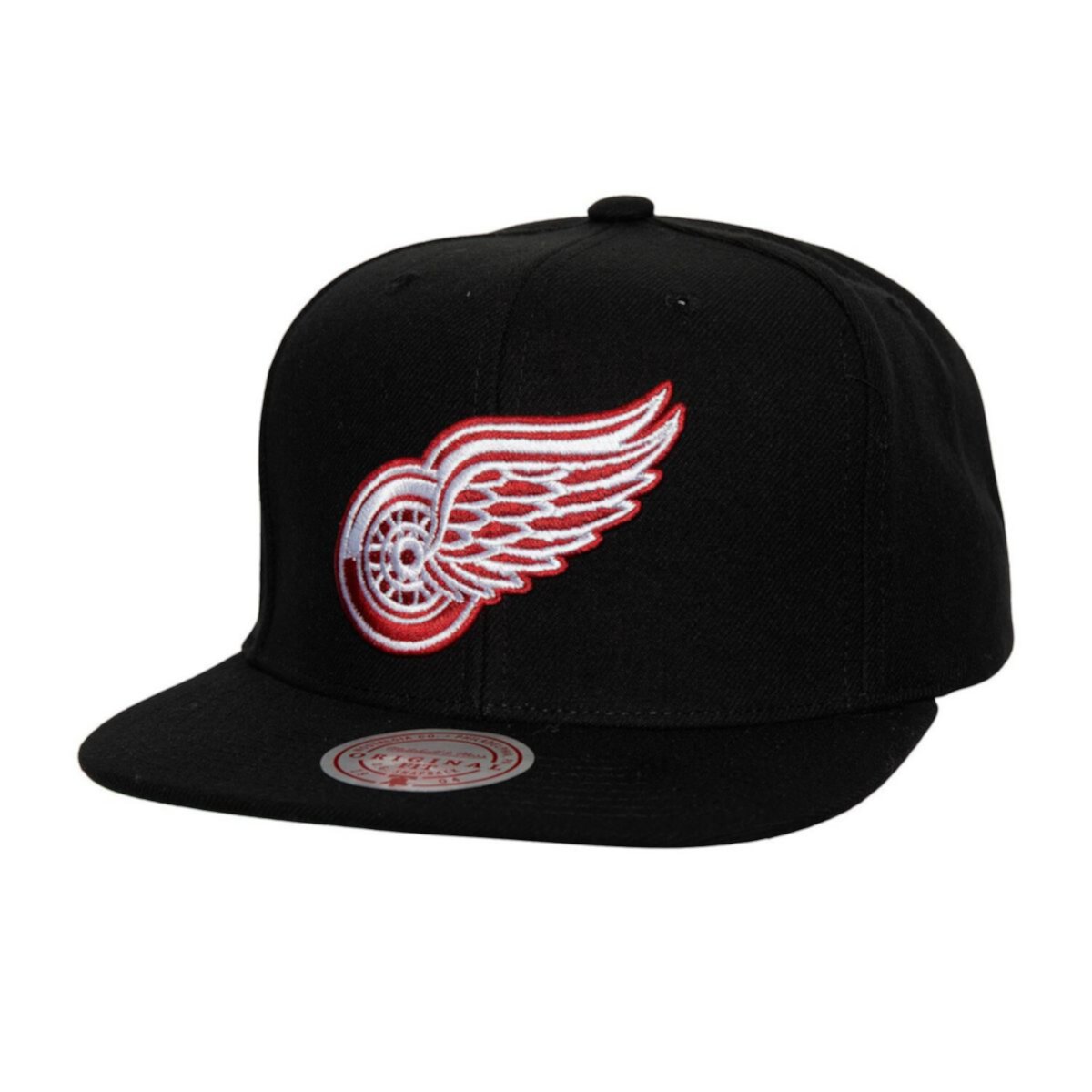 Кепка Mitchell & Ness Черная Detroit Red Wings Core Top Spot Snapback Mitchell & Ness