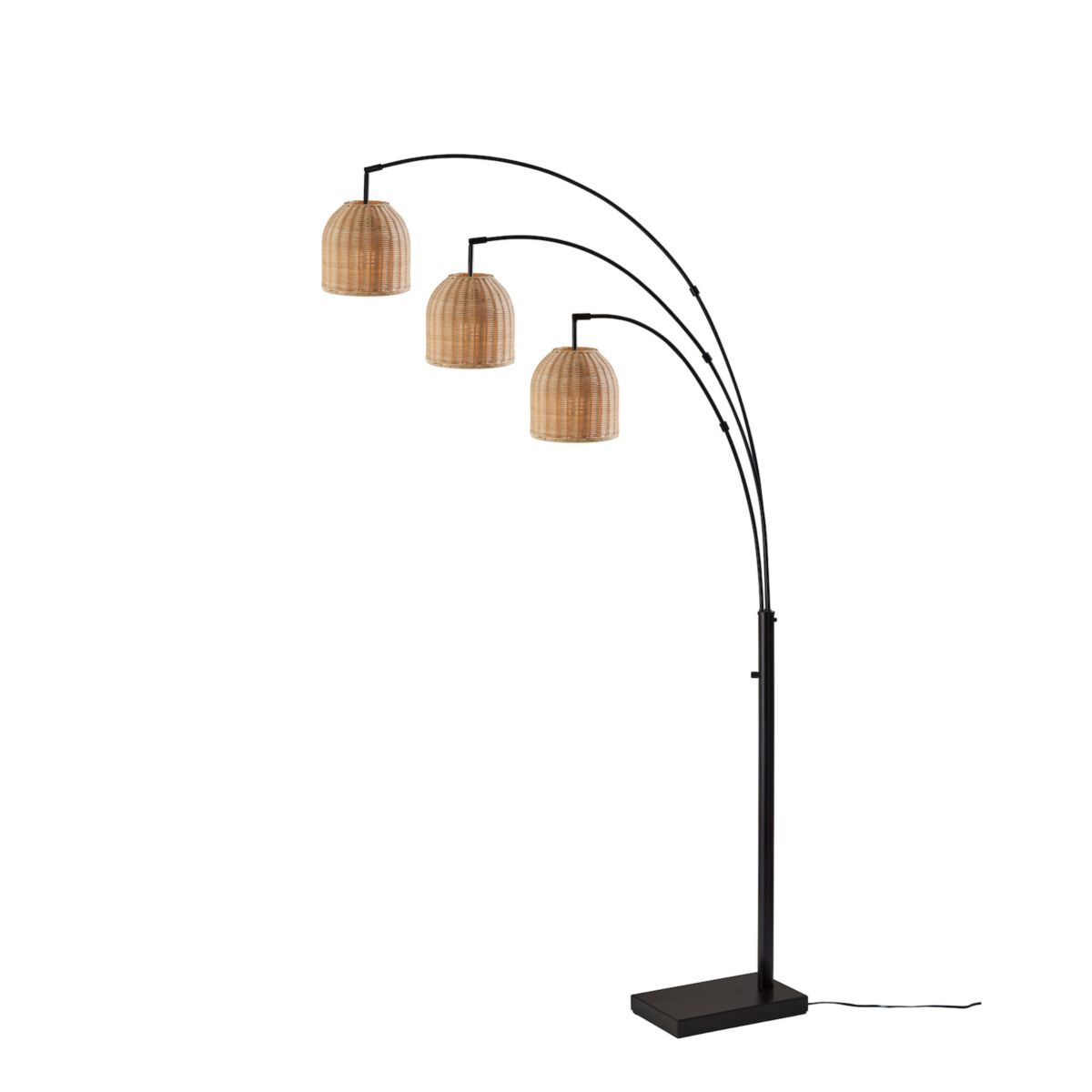 ADESSO Bahama 3-Arm Arc Floor Lamp Adesso