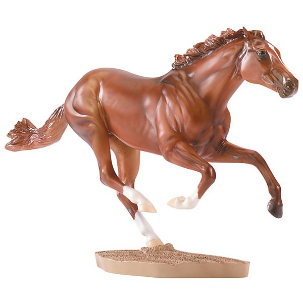 Фигурка героя для детей BREYER Конь Секретариат с базовой моделью игрушки BREYER