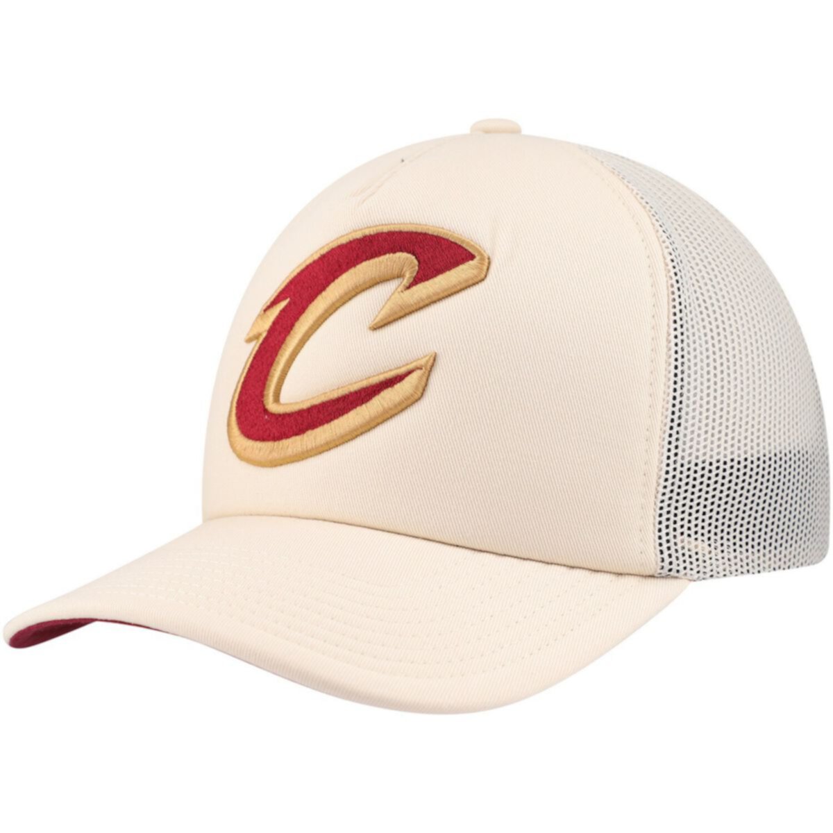 Кепка Mitchell & Ness Cream Cleveland Cavaliers Trucker Mitchell & Ness