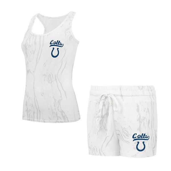 Женский комплект для сна Concepts Sport Indianapolis Colts: майка и шорты из трикотажа хачи Unbranded