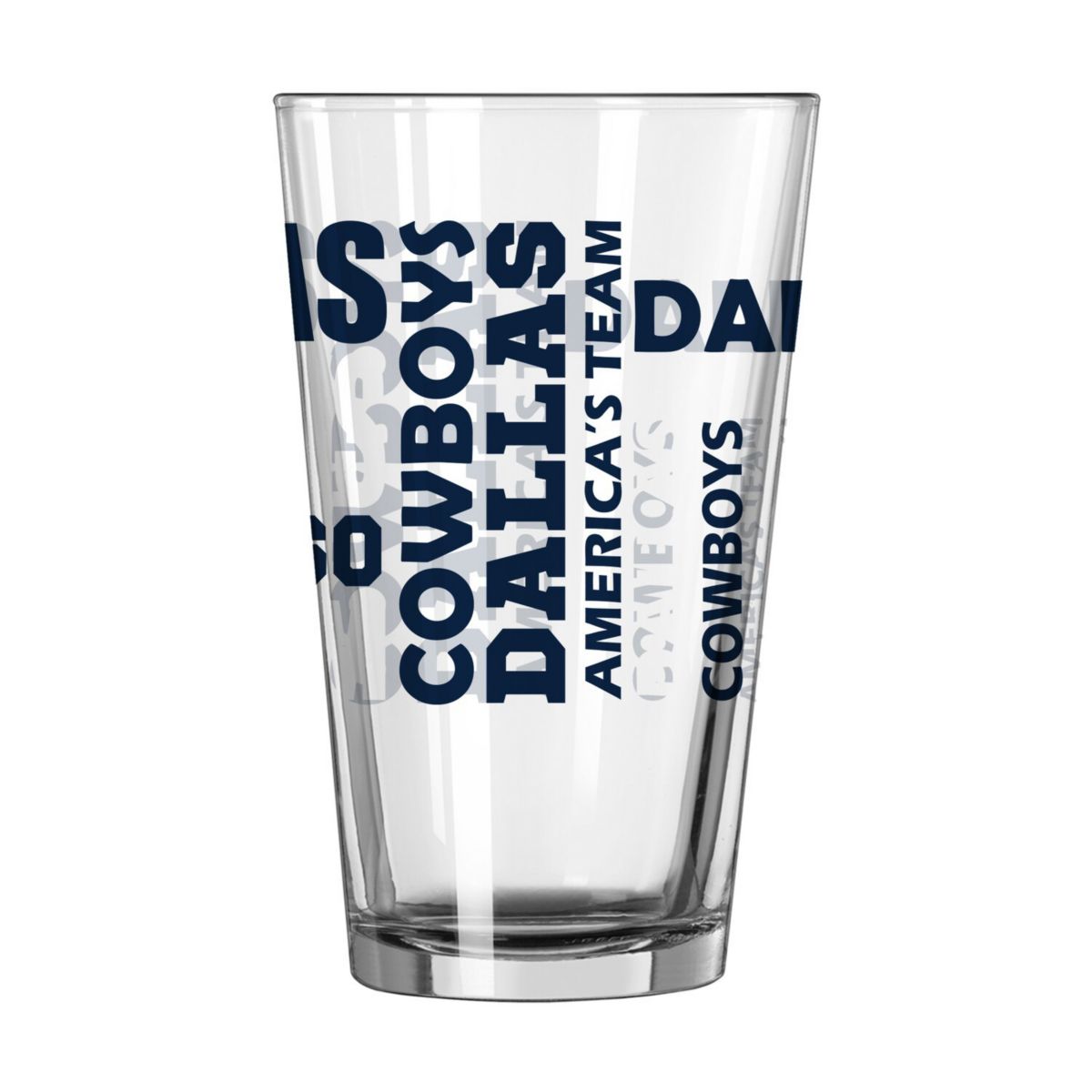 Dallas Cowboys 16oz. Team Spirit Pint Glass Logo Brand