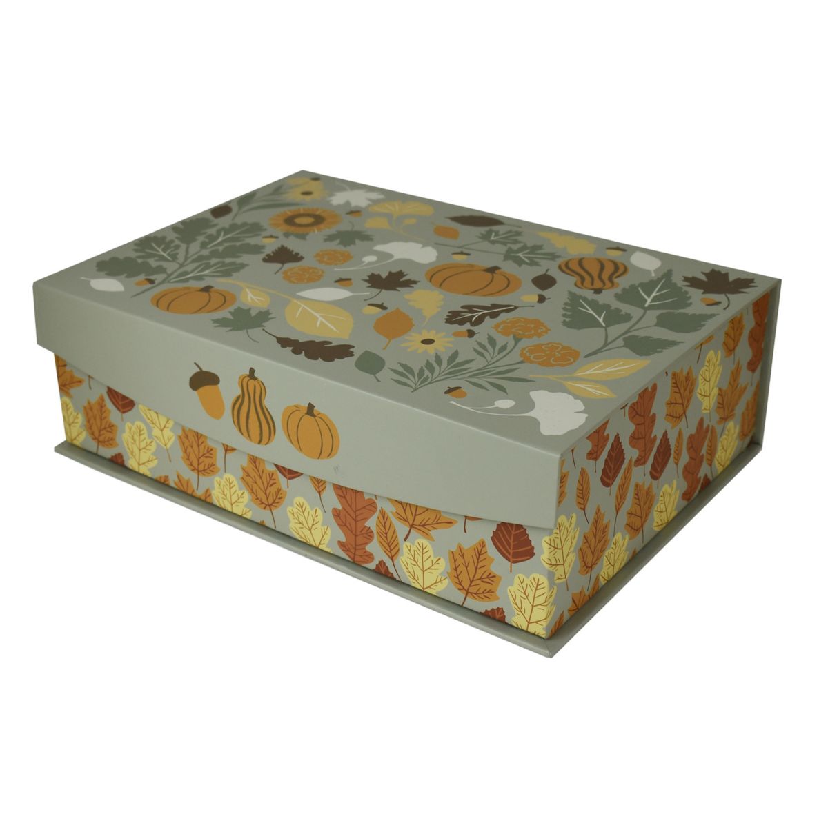 Celebrate Together™ Fall Small Harvest Paper Storage Box Celebrate Together