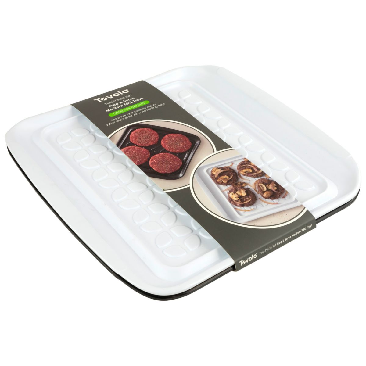 Tovolo Prep and Serve 2-pc. BBQ Tray Set Tovolo