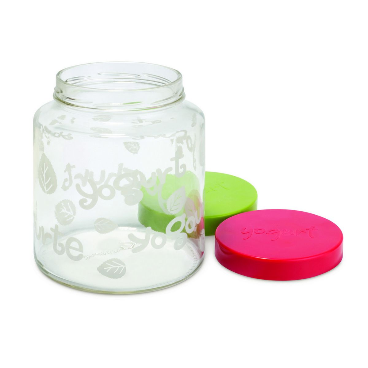 Glass Jar; 2qt W/2 Lids For Ym260, Ym360, Ym460 Euro Cuisine