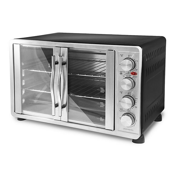 Elite Cuisine Double Door Oven with Rotisserie and Convection Elite