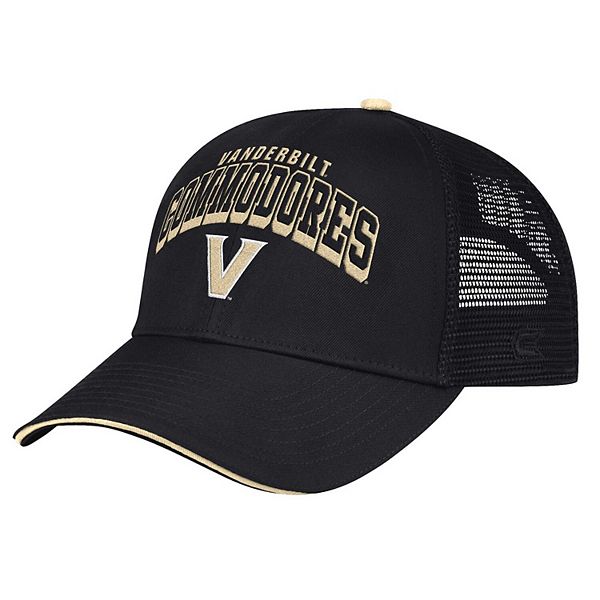 Кепка Colosseum Черная Vanderbilt Commodores Wyatt Primary Team Colosseum