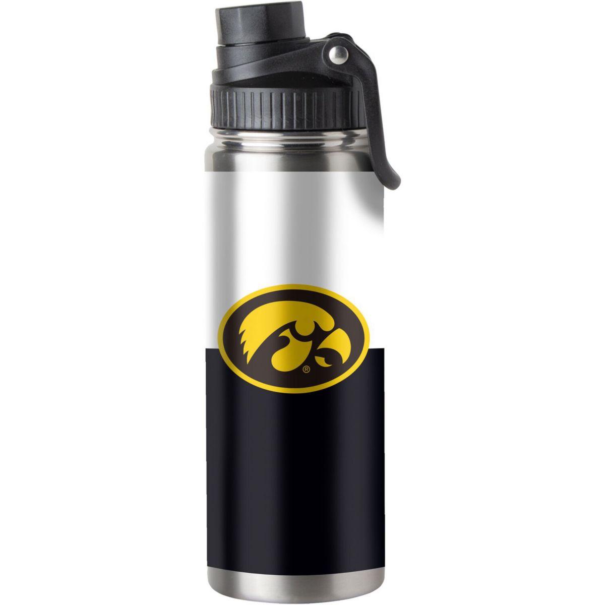 Iowa Hawkeyes 21oz. Twist Top Stainless Bottle Unbranded