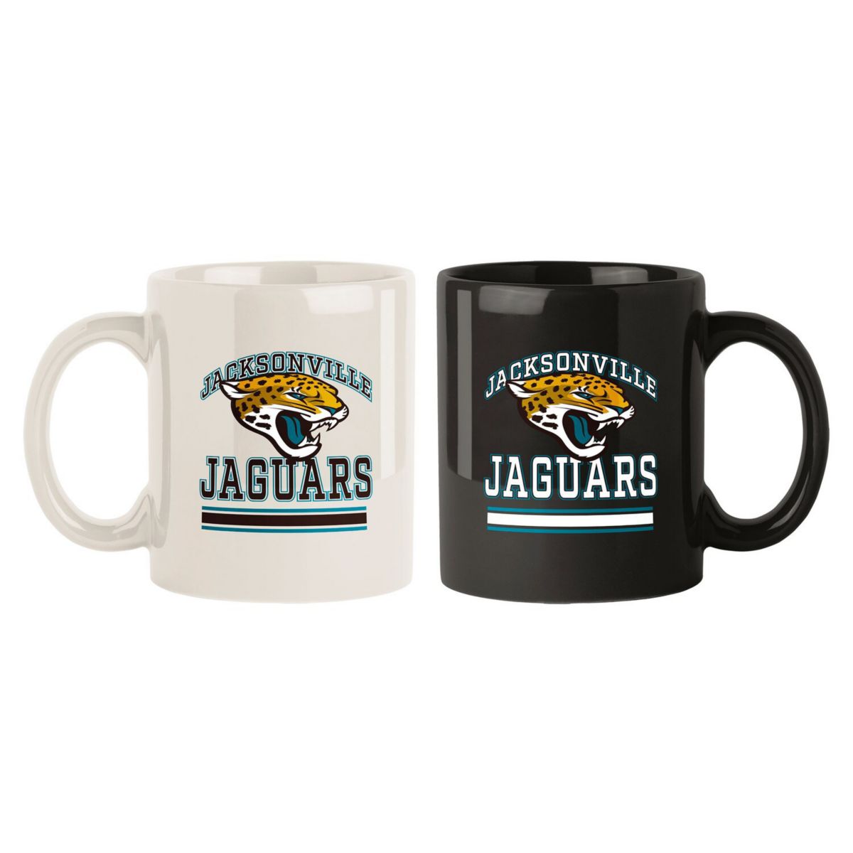 Jacksonville Jaguars 2-Pack 15oz. Color Mug Set Logo Brand