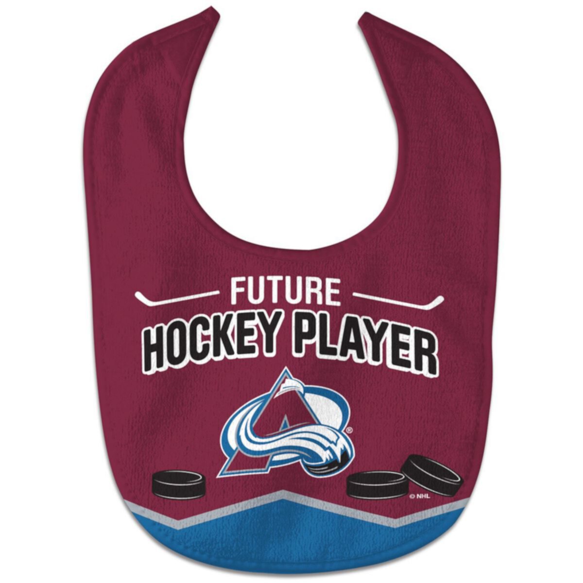 Слюнявчик WinCraft Colorado Avalanche Hall Of Fame All-Pro Unbranded