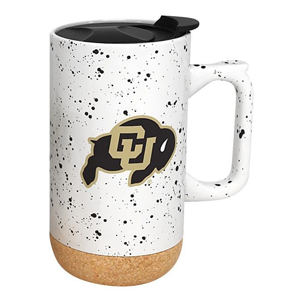 Colorado Buffaloes 18oz. Speckle Cork Mug Indigo Falls